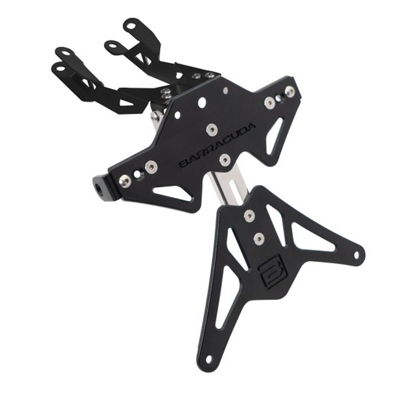 Support de plaque Barracuda Noir