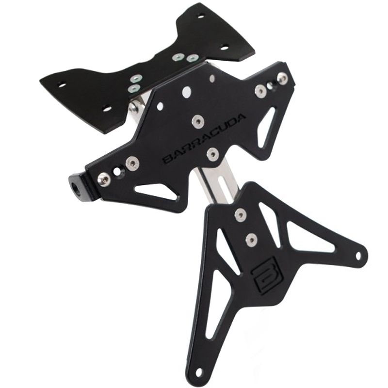 Support de plaque Barracuda Noir