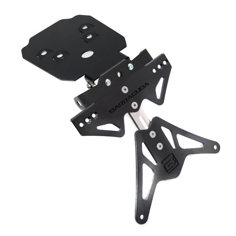 Support de plaque Barracuda Noir