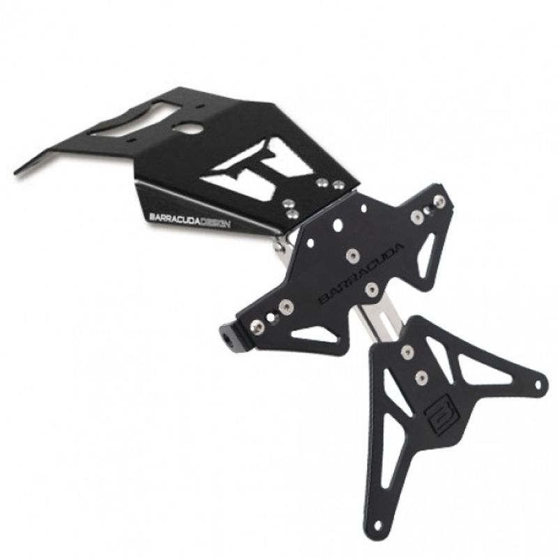 Support de plaque Barracuda Noir