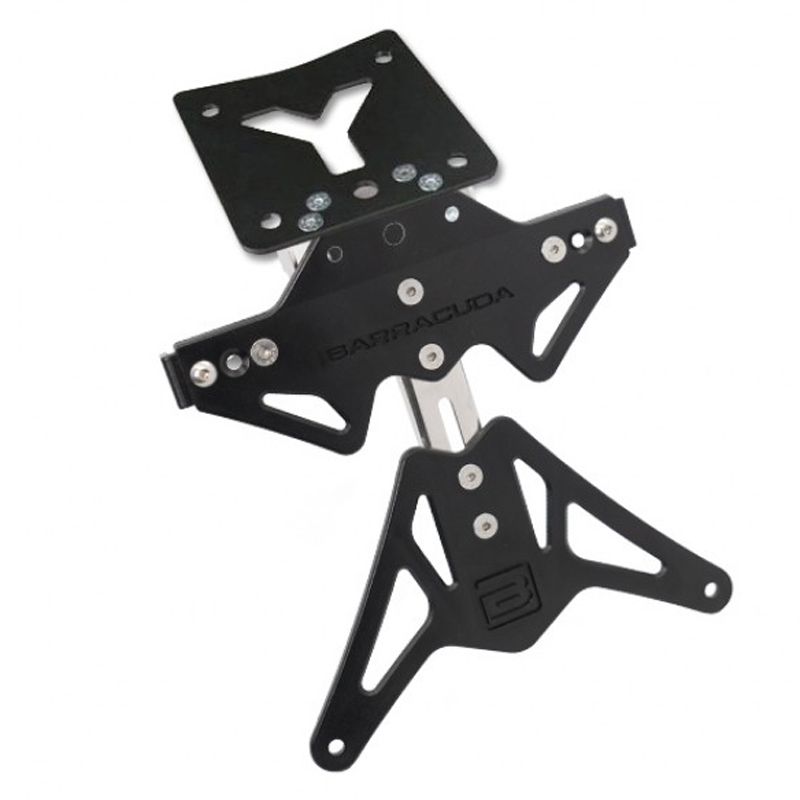 Support de plaque Barracuda Noir