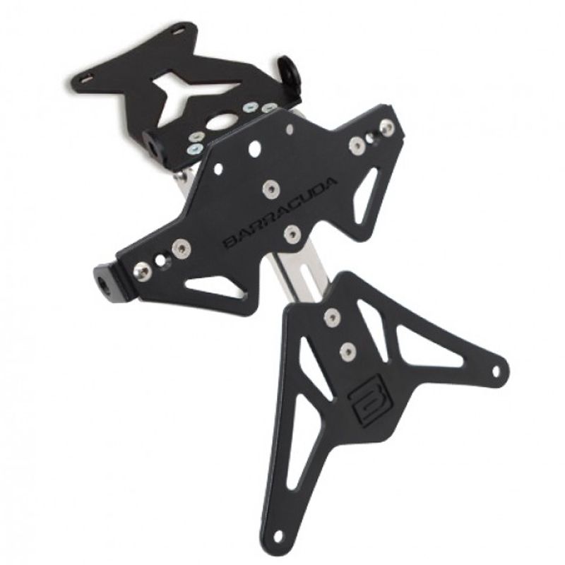 Support de plaque Barracuda Noir
