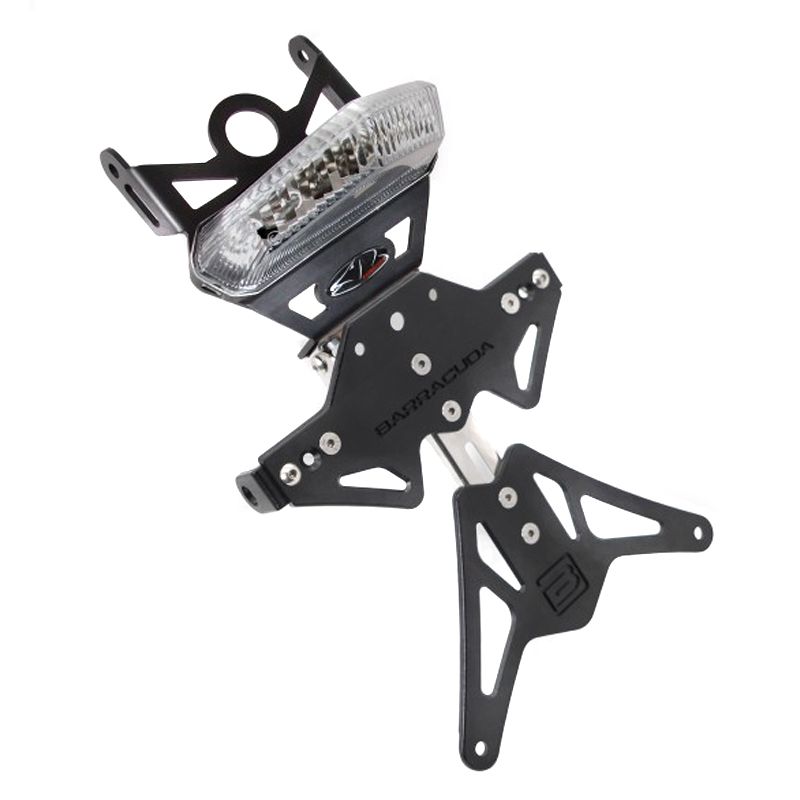Support de plaque Barracuda Noir