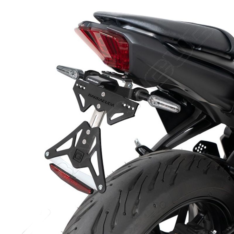 Support de plaque Barracuda Noir