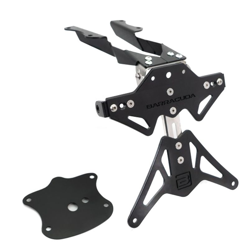 Support de plaque Barracuda Noir