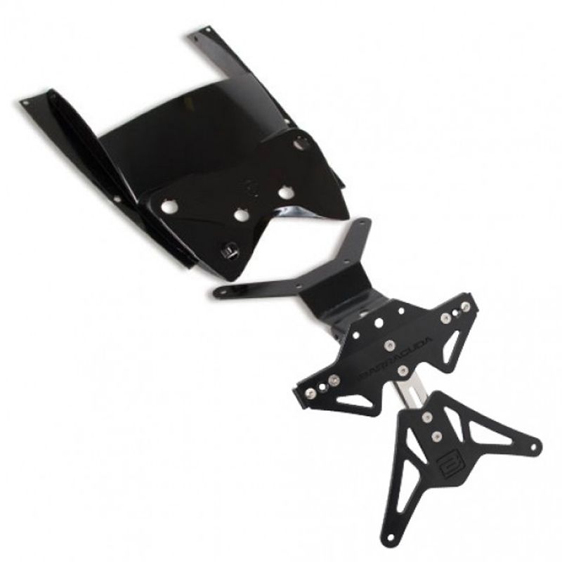 Support de plaque Barracuda Noir