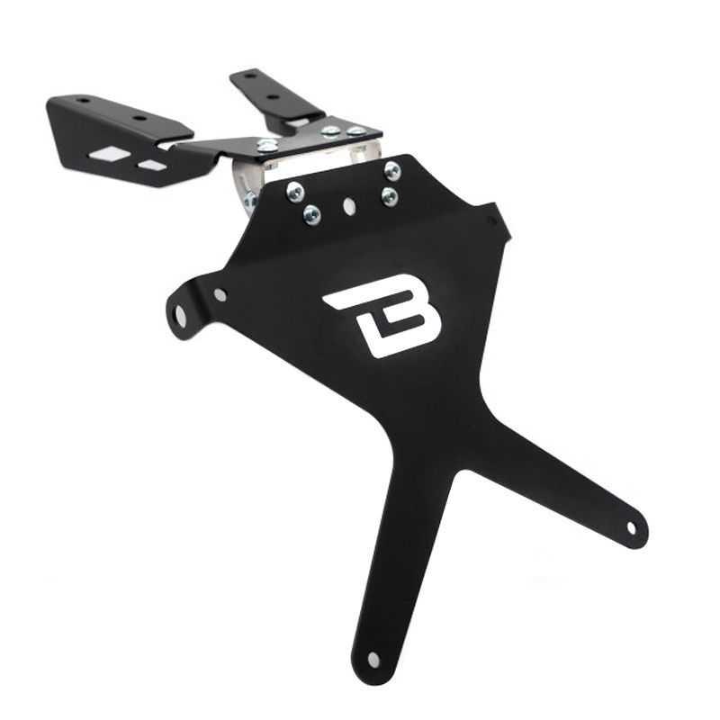 Support de plaque Barracuda Noir