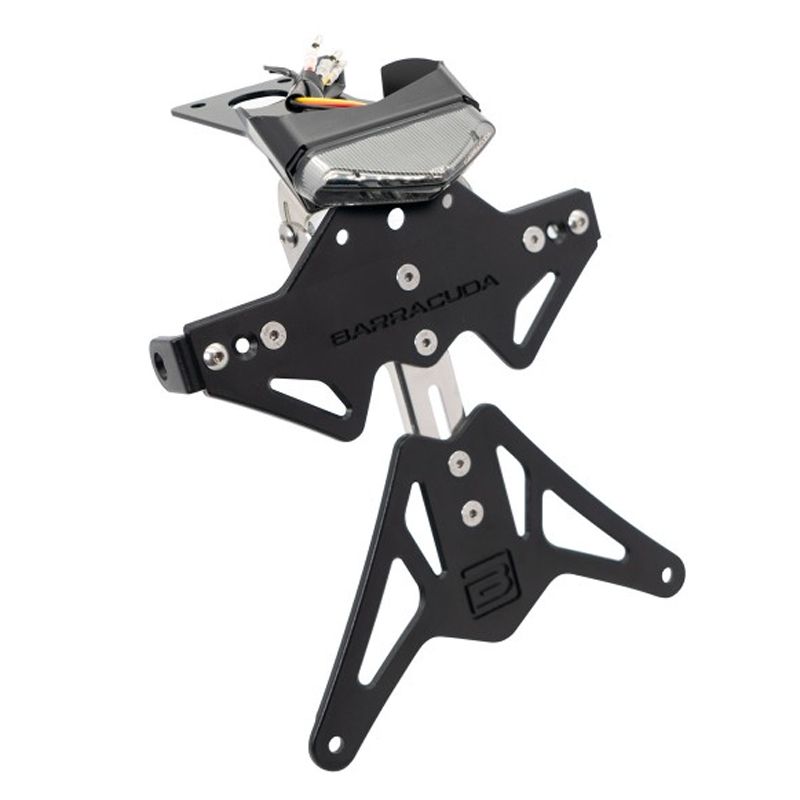 Support de plaque Barracuda Noir
