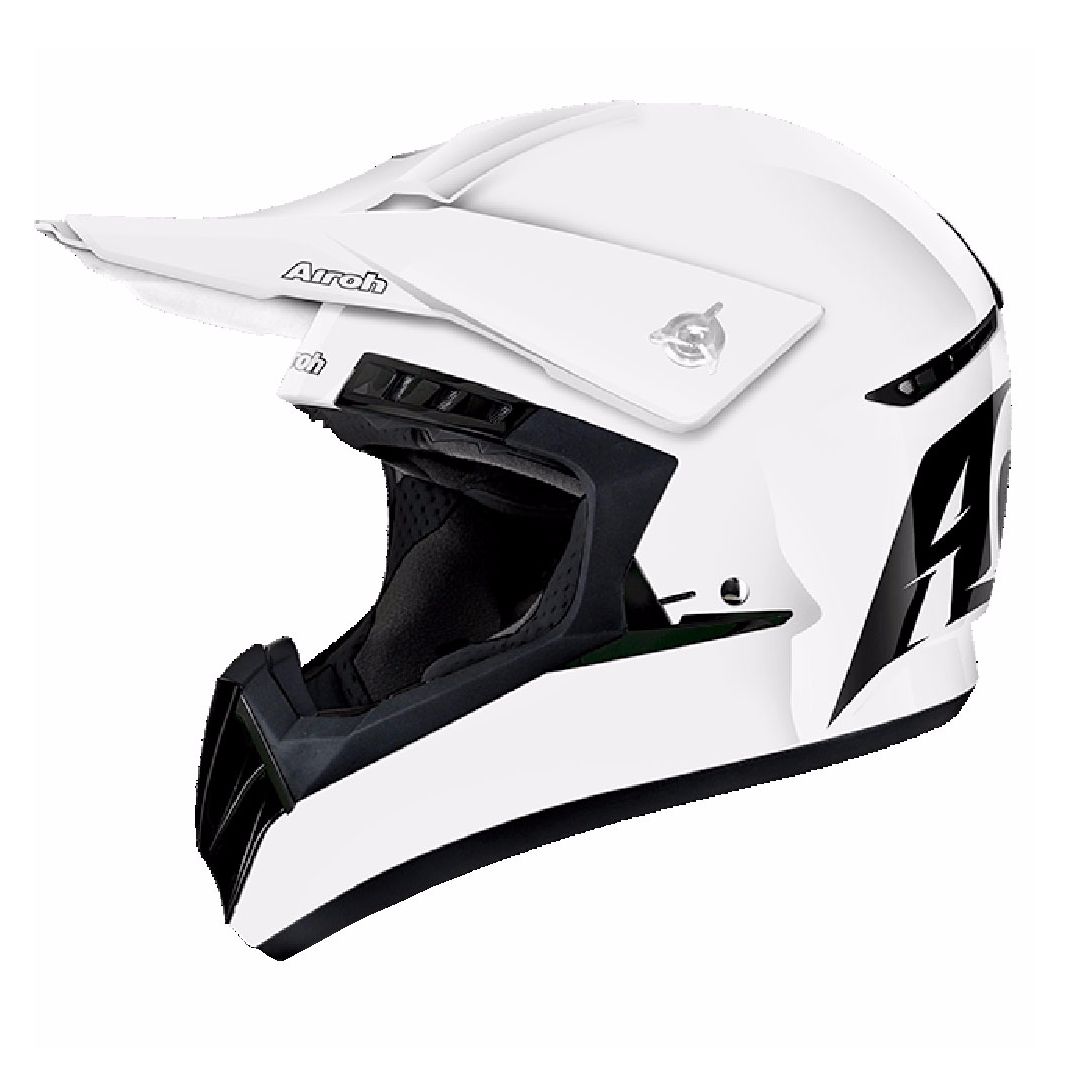 Casque Cross Airoh Switch - Color - White