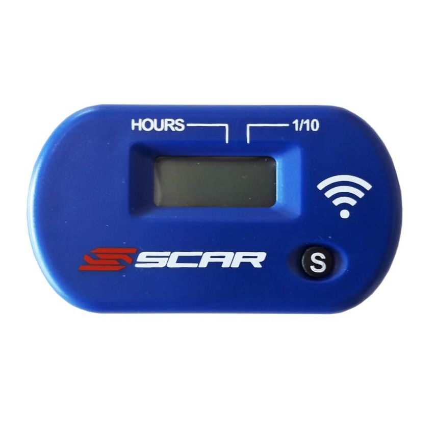 SCAR Compteur d'heures Scar sans fils — bleu