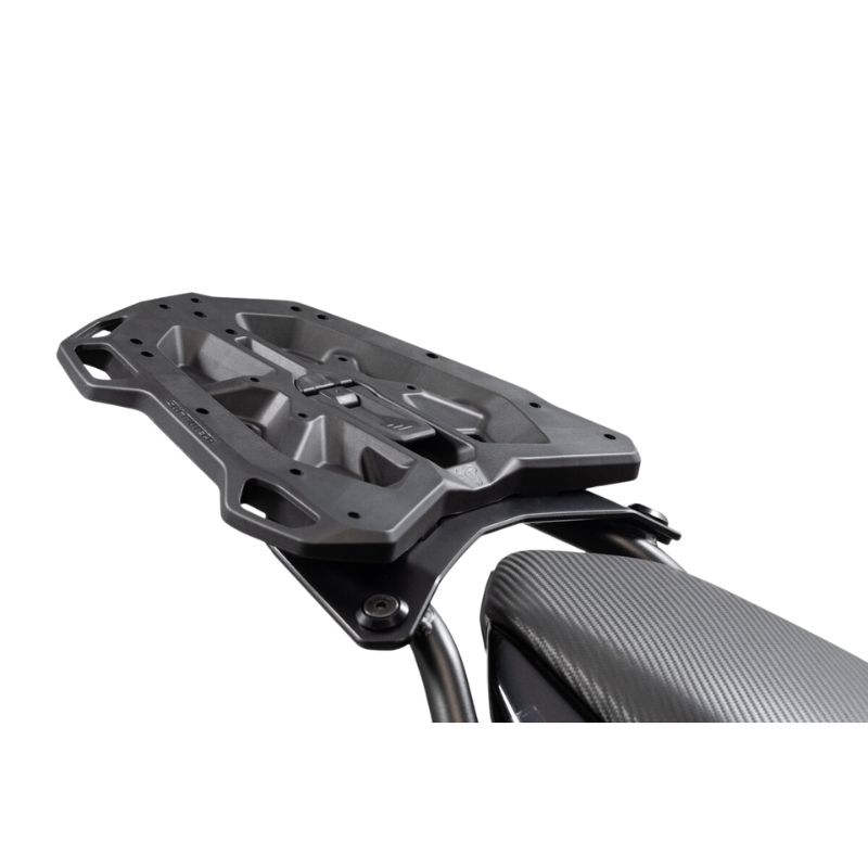 Platine SW-MOTECH d?adaptation pour porte-bagage STREET-RACK Pour TRAX topcase ADV/ION/EVO