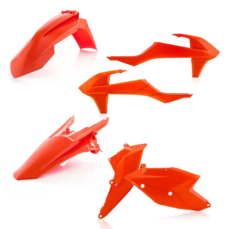 Kit plastiques Acerbis COULEUR ORANGE