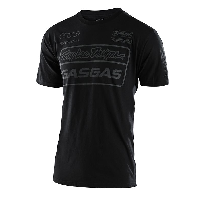 Image of T-Shirt manches courtes TroyLee design GASGAS TEAM 2021