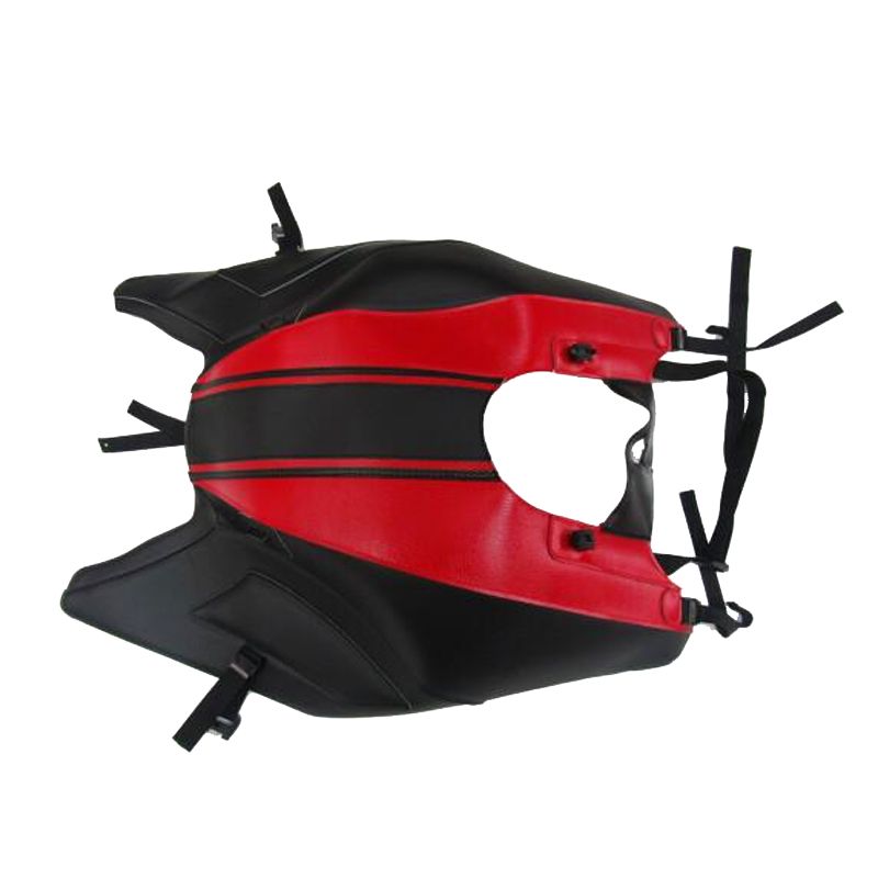 Tapis de réservoir Bagster KARBON NOIR/ROUGE