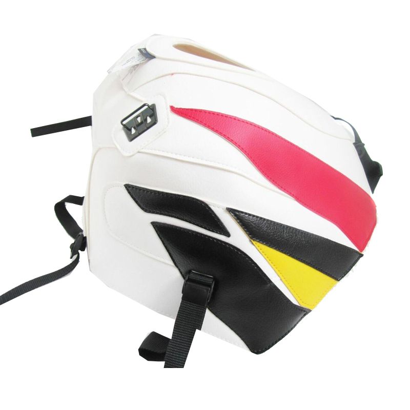 Tapis de réservoir Bagster Blanc/Coquelicot/Noir/Citron/Noir