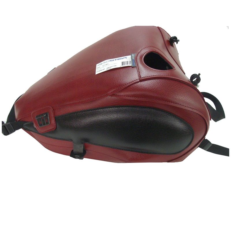 Tapis de réservoir Bagster BORDEAUX CLAIR/NOIR