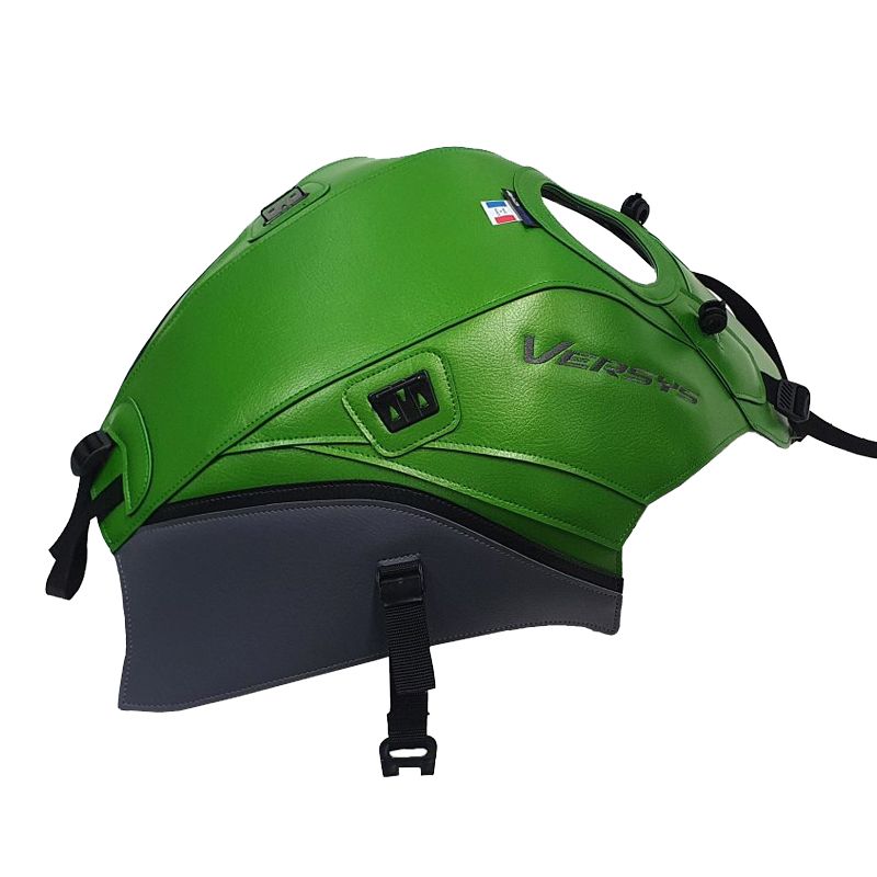 Tapis de réservoir Bagster VERT NACRÉ/DÉCO NOIR/ORAGE