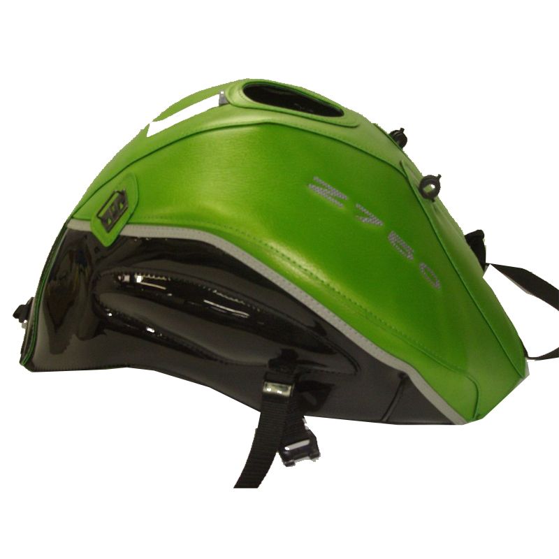 Tapis de réservoir Bagster Master Series Vert Nacré/Noir Brillant