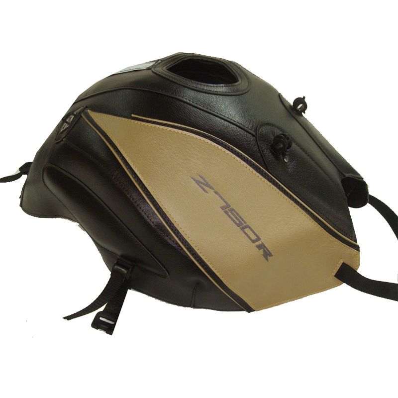 Tapis de réservoir Bagster NOIR/DÉCO OR/LISERET OR