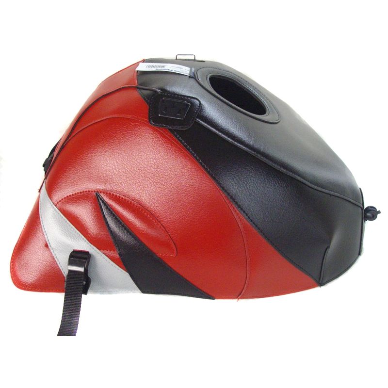 Tapis de réservoir Bagster Noir/Rouge/Gris Clair