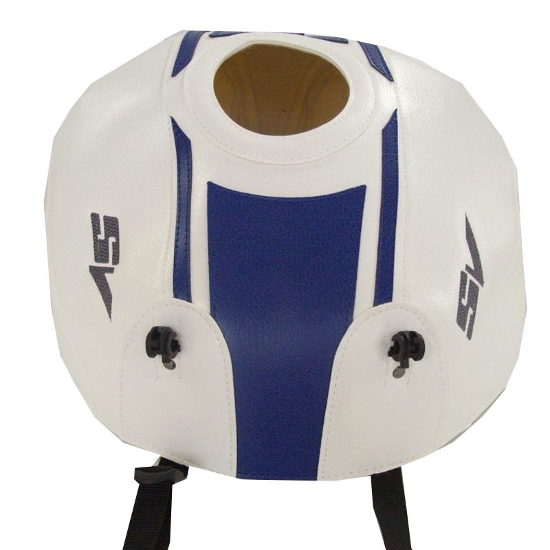 Tapis de réservoir Bagster BLANC/BANDE BLEUE