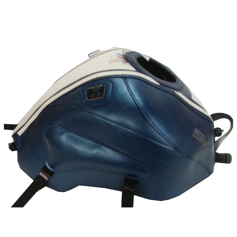 Tapis de réservoir Bagster Bleu Electrique/Bande Blanche