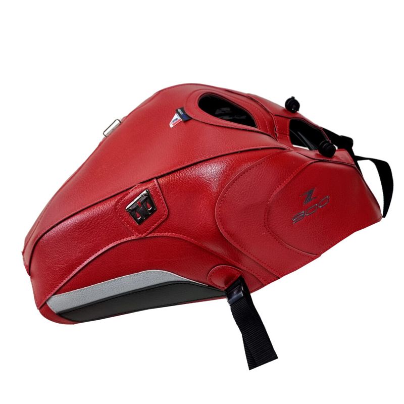 Tapis de réservoir Bagster Rouge/Déco Gris Clair/Noir