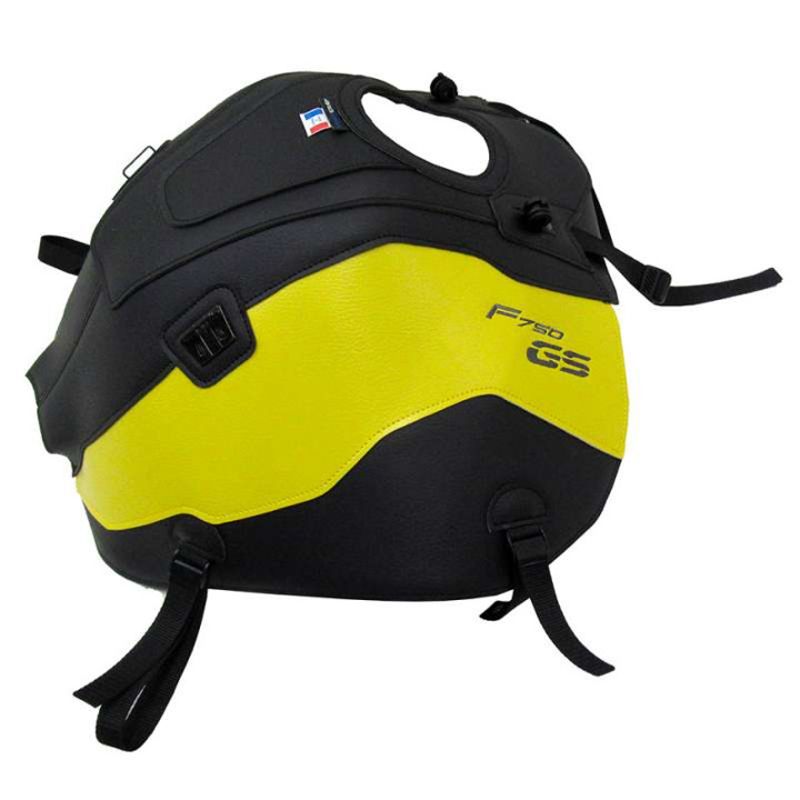 Tapis de réservoir Bagster NOIR MAT GRAINE/SOUFFRE