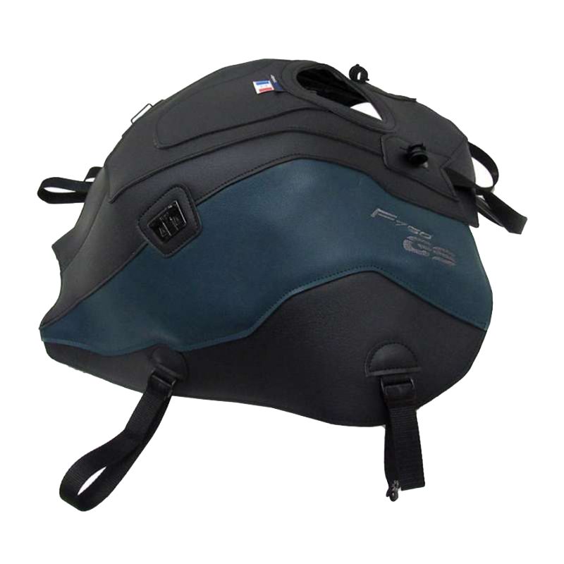 Tapis de réservoir Bagster NOIR MAT GRAINE/ARCTIQUE