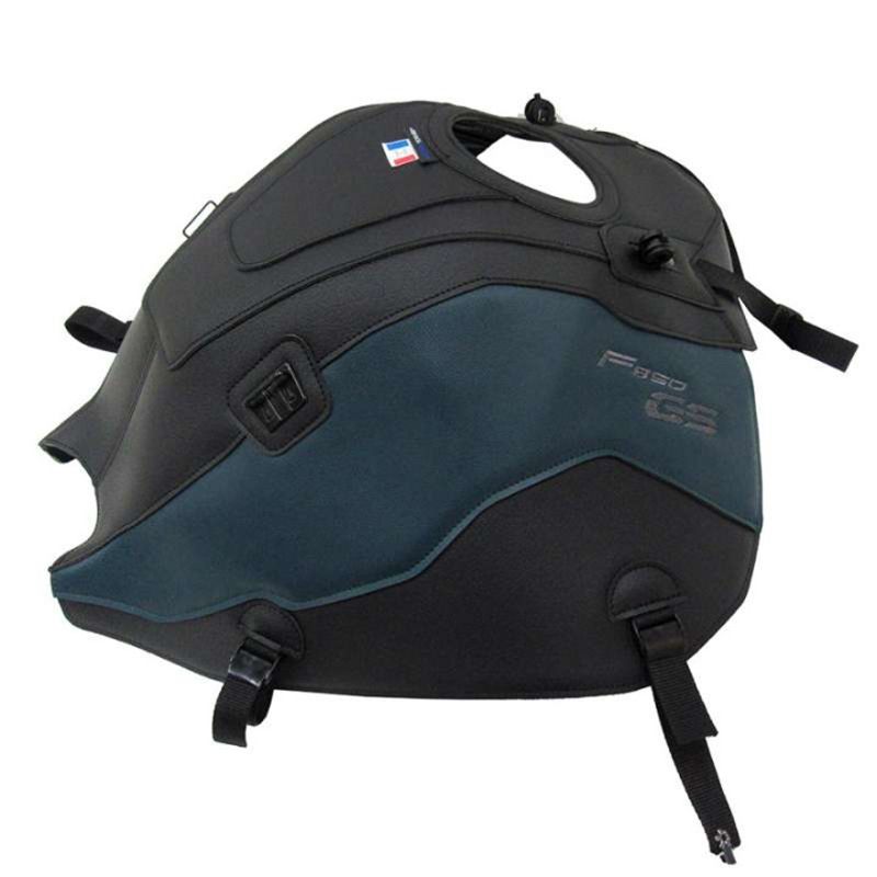 Tapis de réservoir Bagster NOIR MAT GRAINE/ARCTIQUE