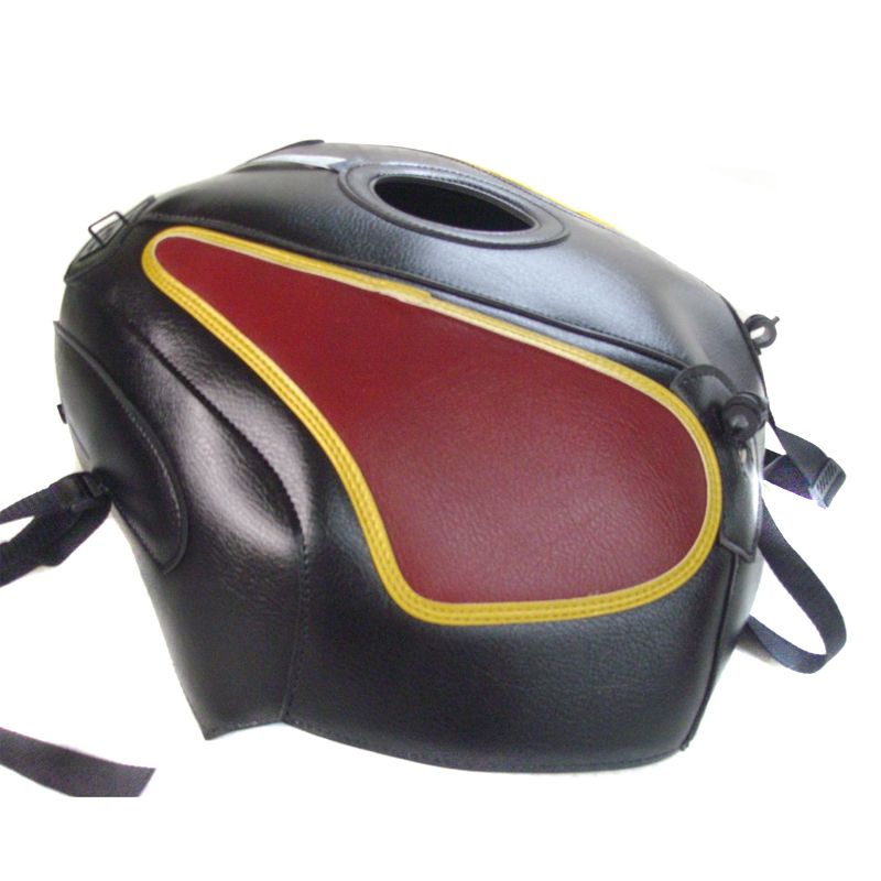 Tapis de réservoir Bagster Noir/Bordeaux Clair/Borde Or