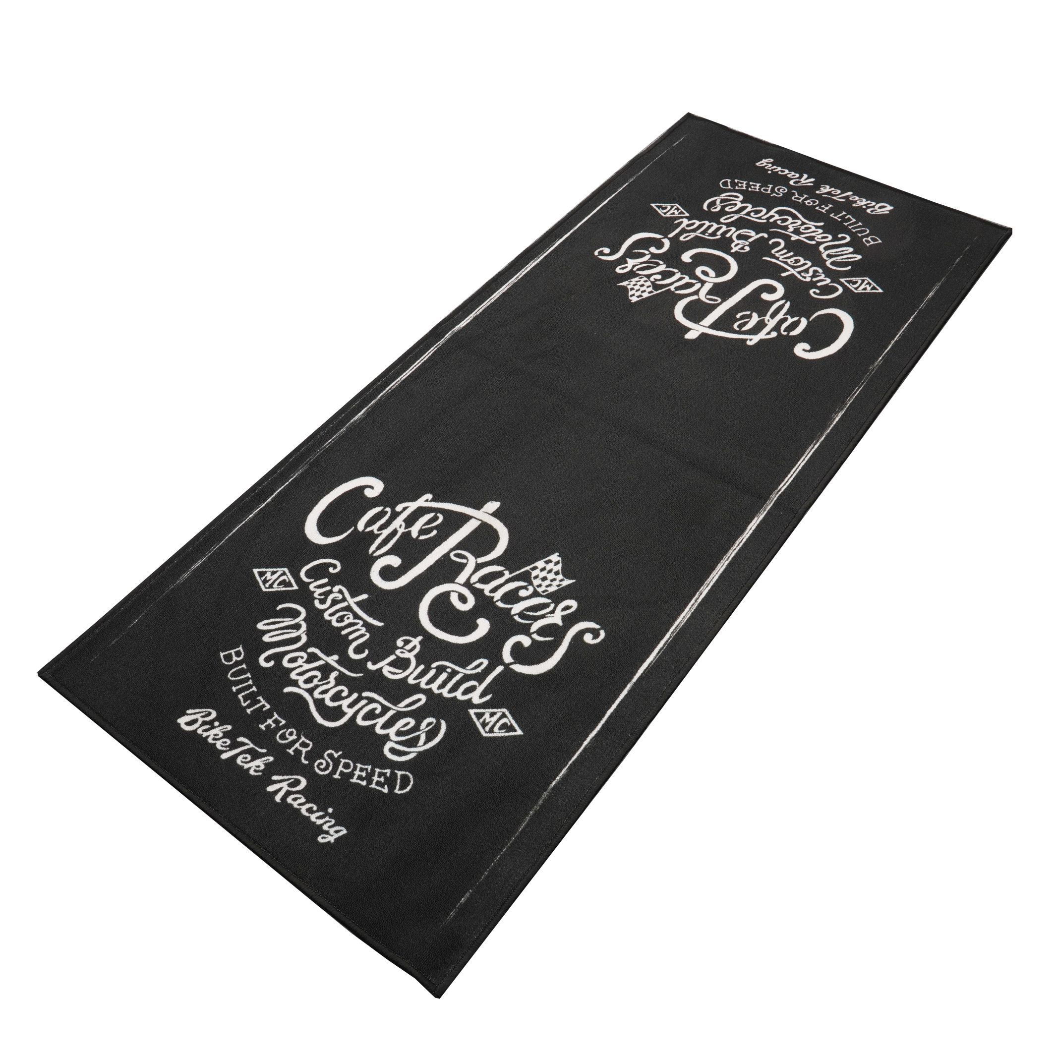 Tapis environnemental BIKETEK MOTO CAFE RACER CUSTOM BUILD - 190x80cm