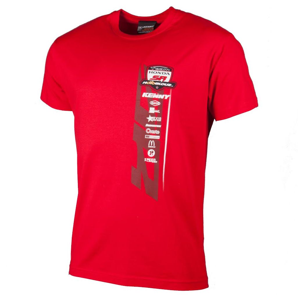 T-shirt Manches Courtes Kenny Replica Team Sr Motoblouz