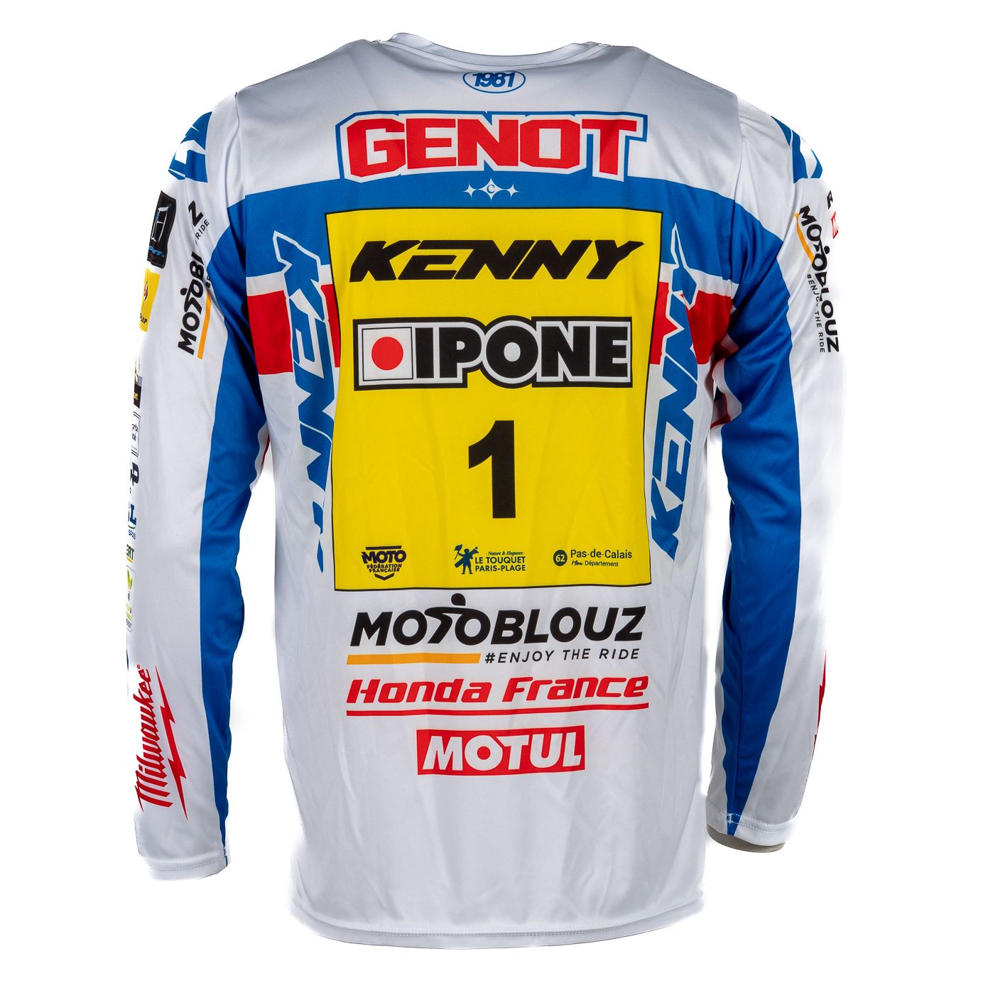 Maillot cross Kenny REPLICA HONDA MOTOBLOUZ SR CYRIL GENOT 2025