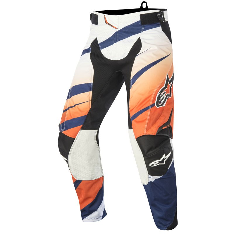 Pantalon Cross Alpinestars Techstar Venom Pants Orange White Navy