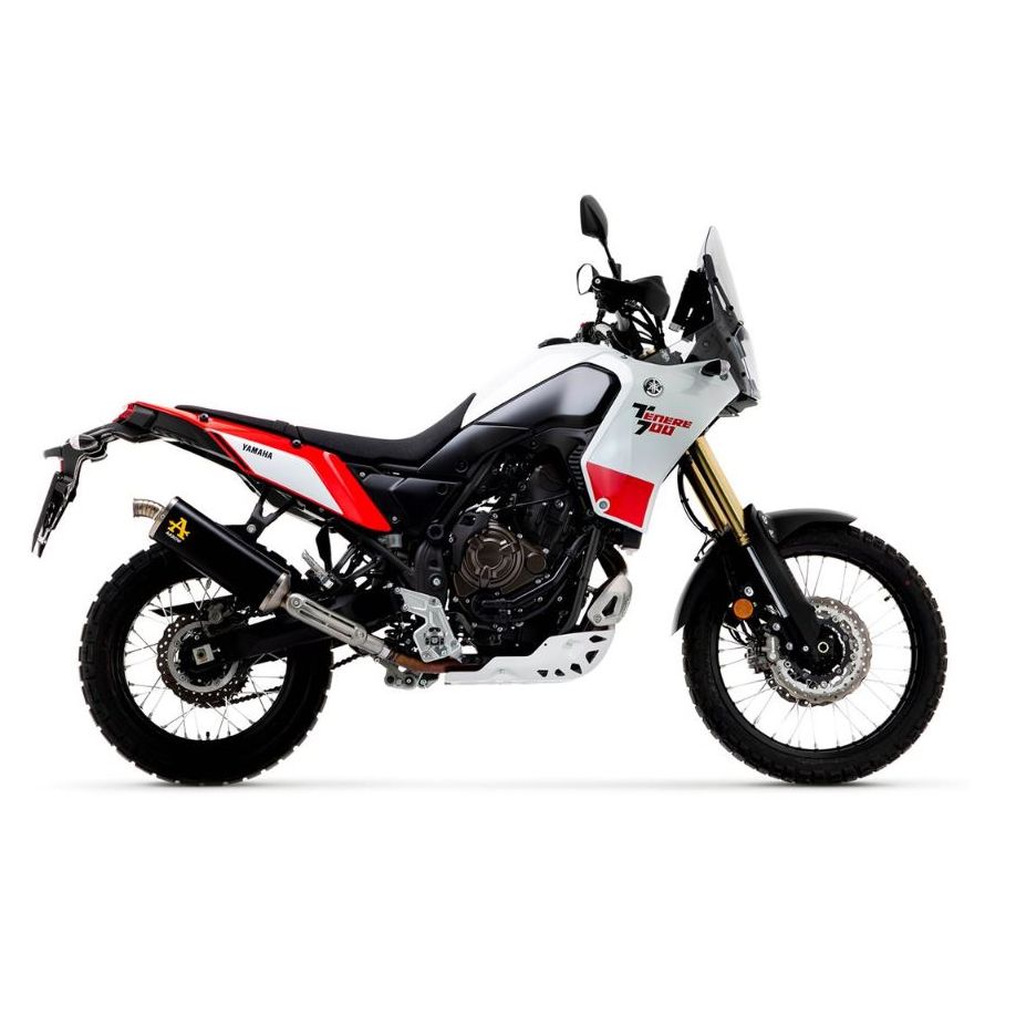 Silencieux Arrow indy race evo alu noir embout inox