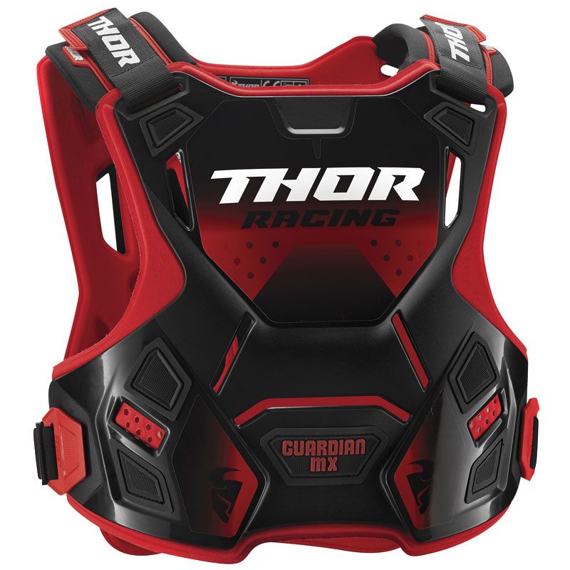Pare pierre Thor GUARDIAN MX RED BLACK 2022