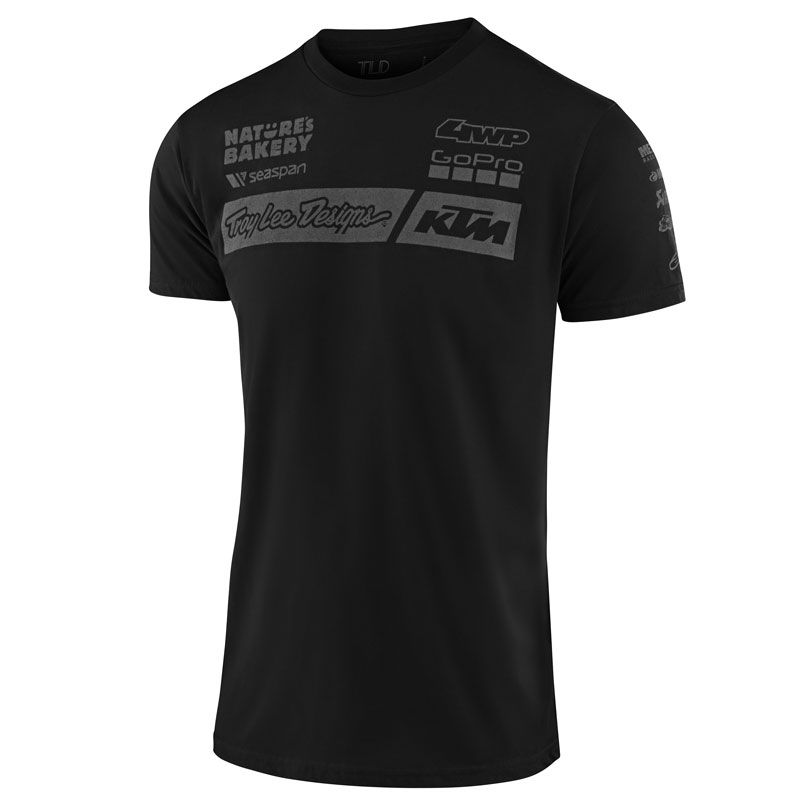 Image of T-Shirt manches courtes TroyLee design KTM TEAM 2021 ENFANT