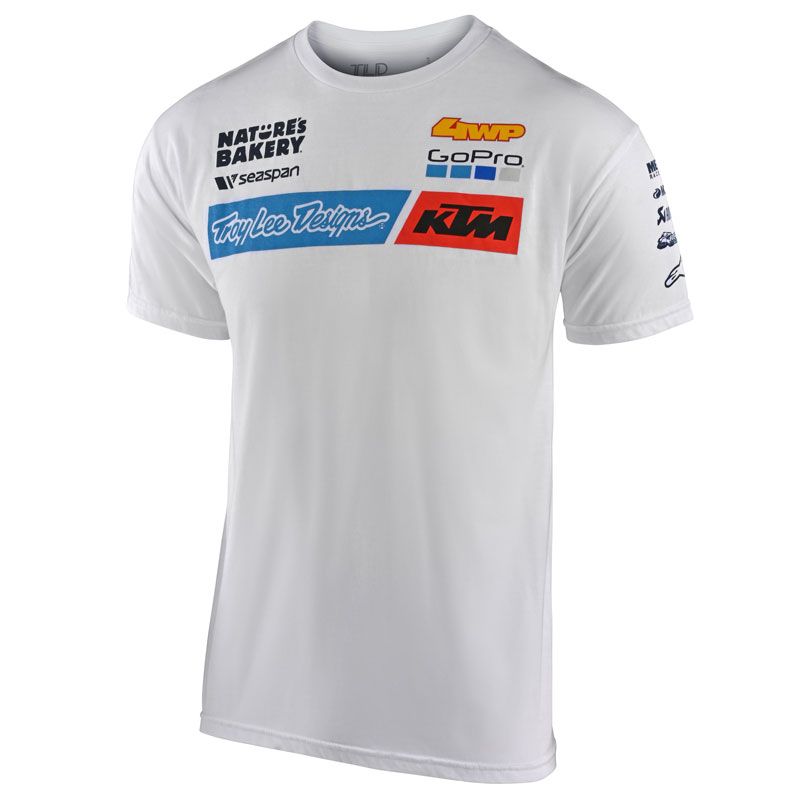 Image of T-Shirt manches courtes TroyLee design KTM TEAM 2021