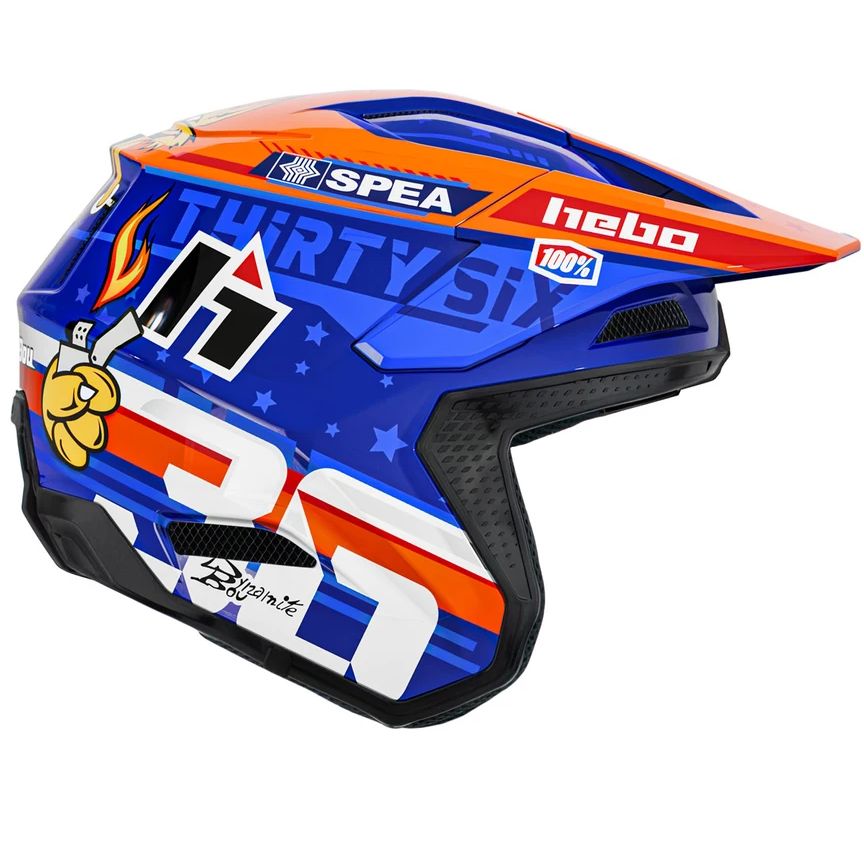 Casque trial Hebo T-BOU 36 2025