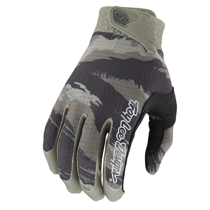 Image of Gants cross TroyLee design AIR BRUSHED CAMO ARMY GREEN 2022