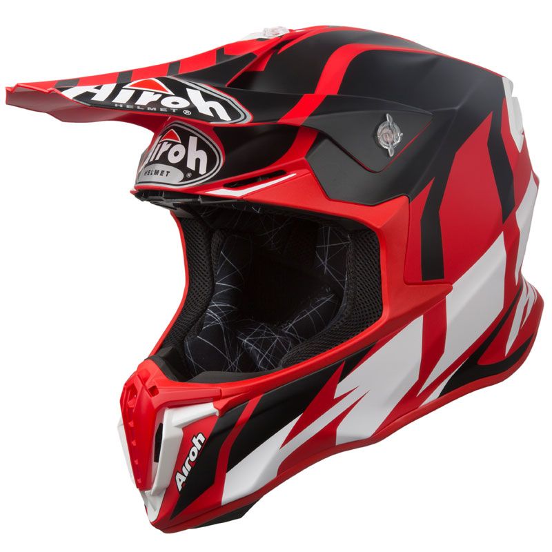 Casque Cross Airoh Twist Great Red Matt 2019 Casque Cross