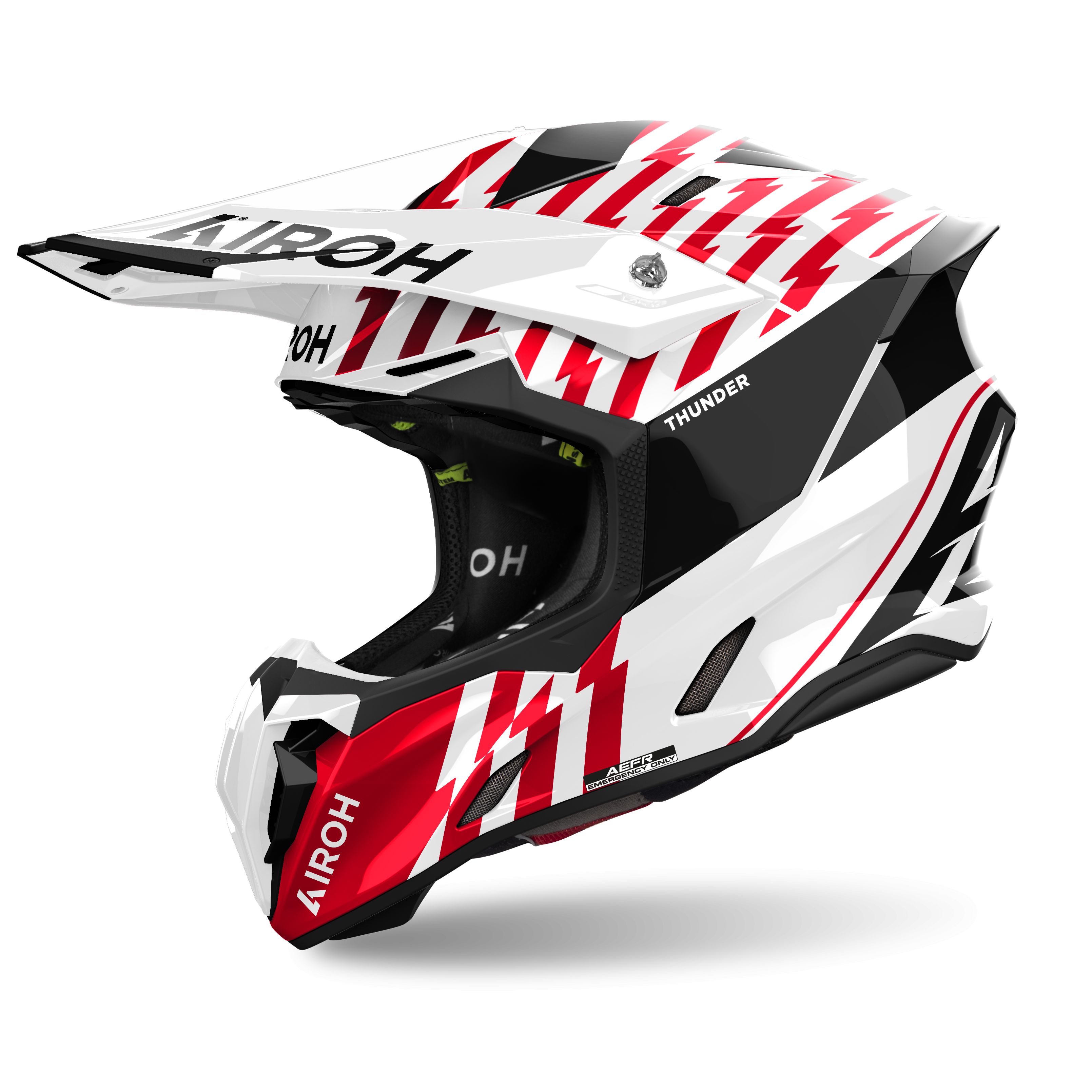 Casque cross Airoh TWIST 3 - THUNDER 2024