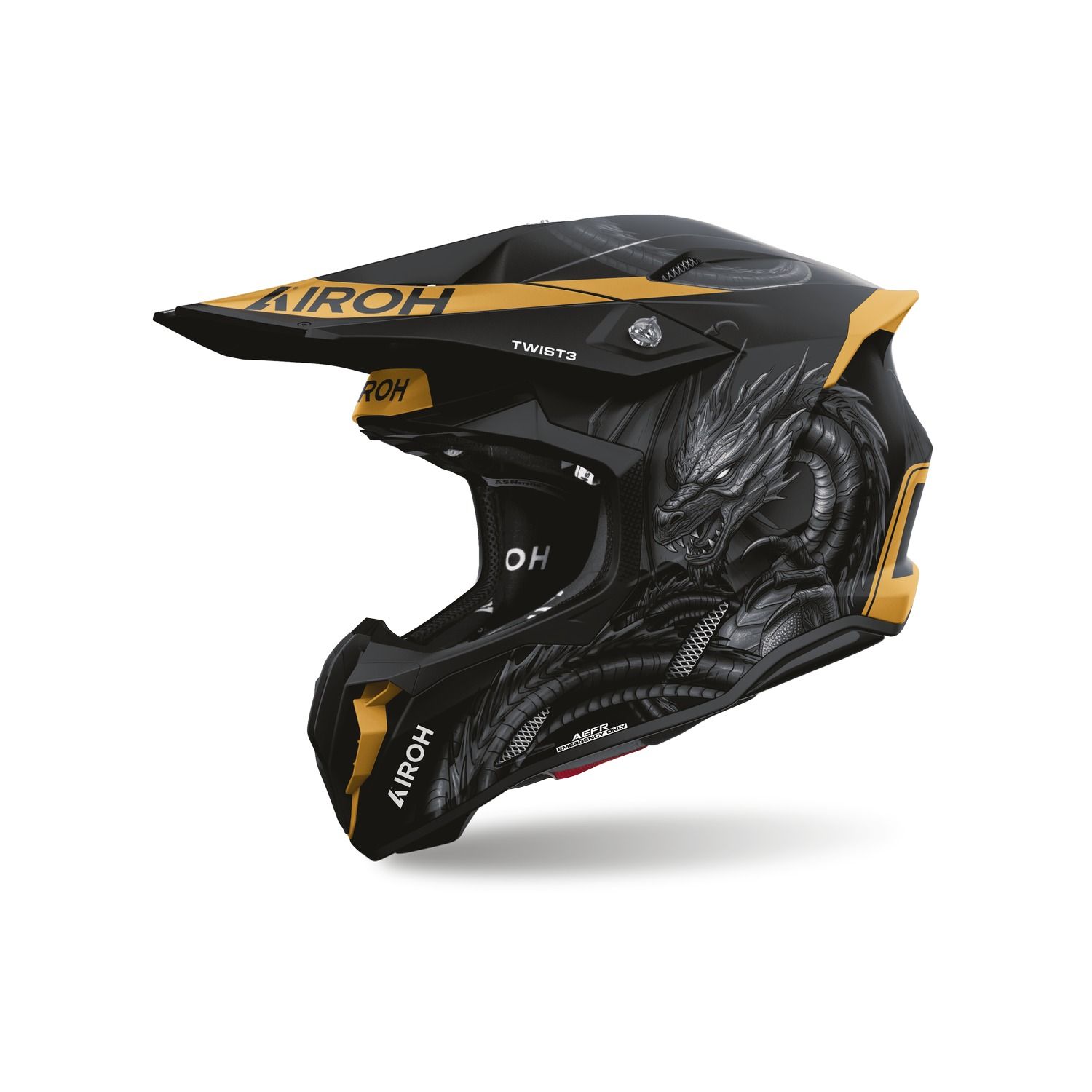 Casque cross Airoh TWIST 3 MALEFYCIENT 2027