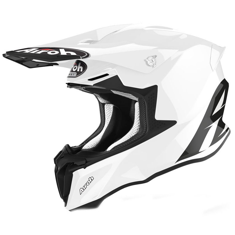 Image of Casque cross Airoh TWIST 2.0 - COLOR - WHITE GLOSS 2023