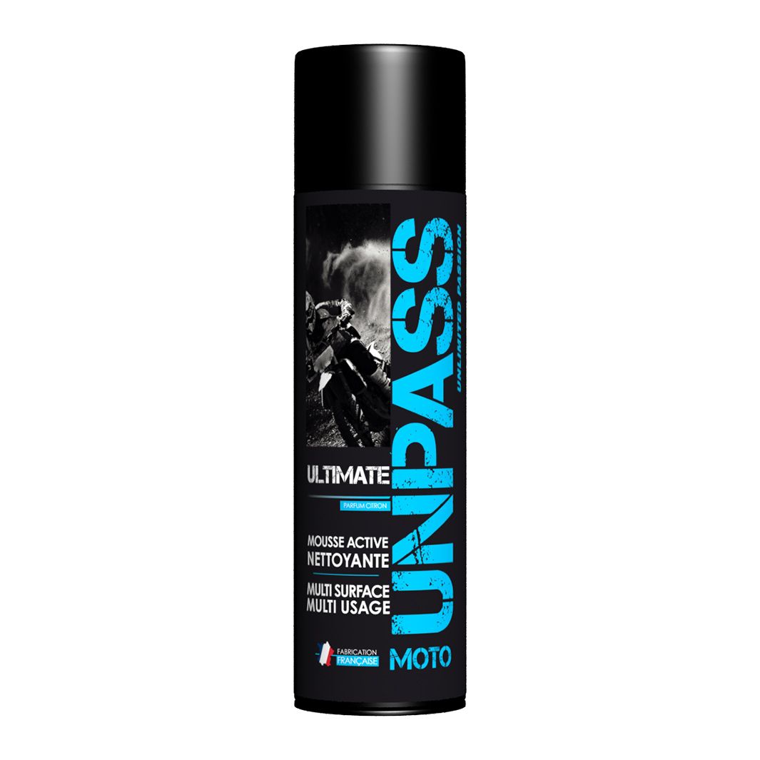 Produit de lavage Unpass ULTIMATE mousse active en aérosol 500ml