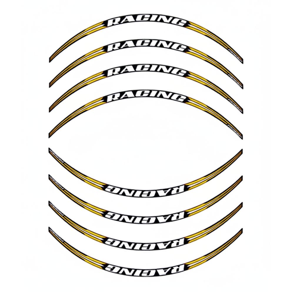 Filet de jantes Progrip Racing Jaune 5026