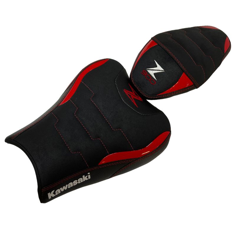 Selle confort Berry Sellerie VOLT Rouge/Blanc
