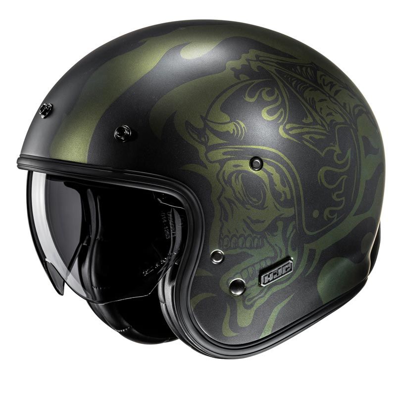 Casque jet HJC V31 - FLAME