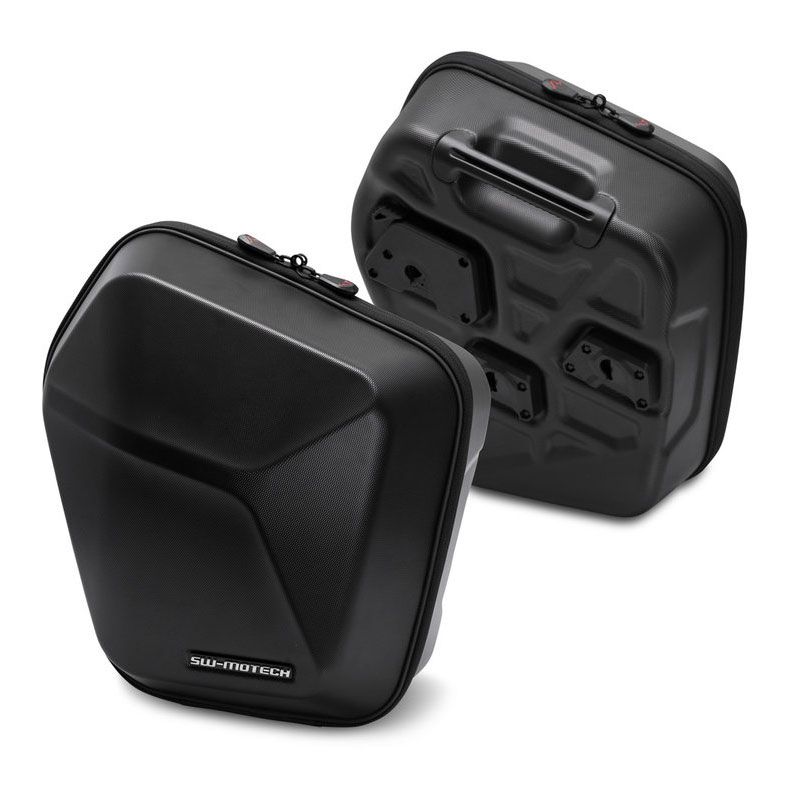 Valise SW-MOTECH KIT COMPLET URBAN ABS Noir (2x16.5 litres)